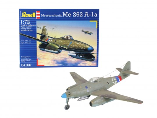 Revell 4166 1/72 Me262A1a Fighter Plane Model Kit