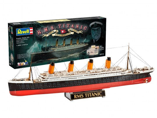 Revell 5715 1/400 RMS Titanic Ocean Liner 100th Anniversary Plastic Model Kit