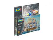 Revell 65819 1/450 HMS Victory Sailing Ship Kit with Glue and Paint