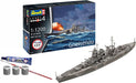 Revell 75181 1/1200 Battleship Gneisenau Skill Level 4 Model Starter Kit