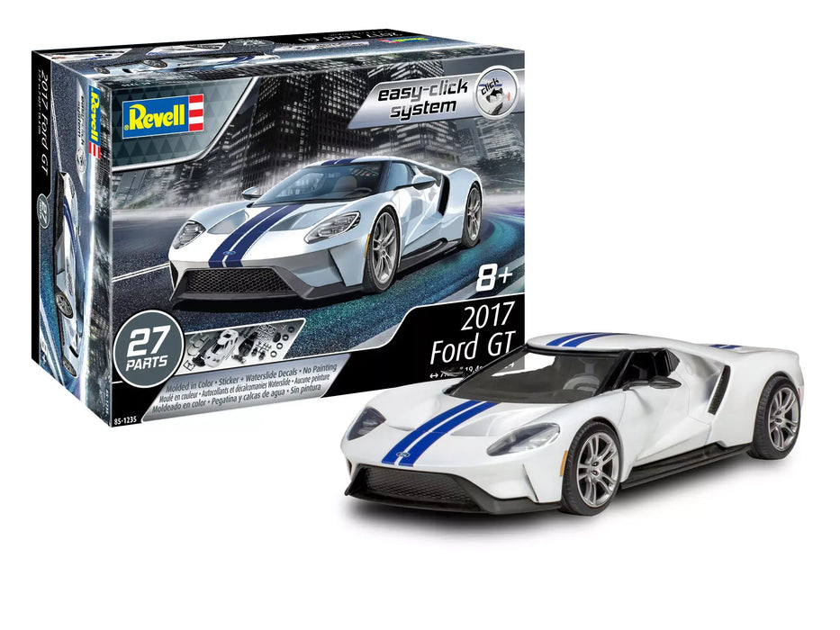 Revell 85-1235 1/25 2017 Ford GT (Snap Model Kit)