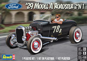 Revell 85-4463 1/25 '29 Ford Model A Roadster 2n1 Model Kit