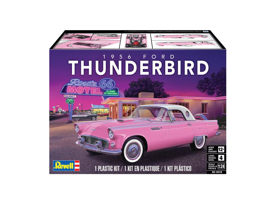 Revell 85-4518 1/24 1956 Ford Thunderbird Level 4 Model Kit