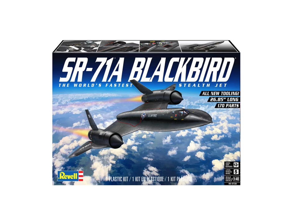 Revell 85-5720 1/48 SR-71A Blackbird Model Aircraft Kit