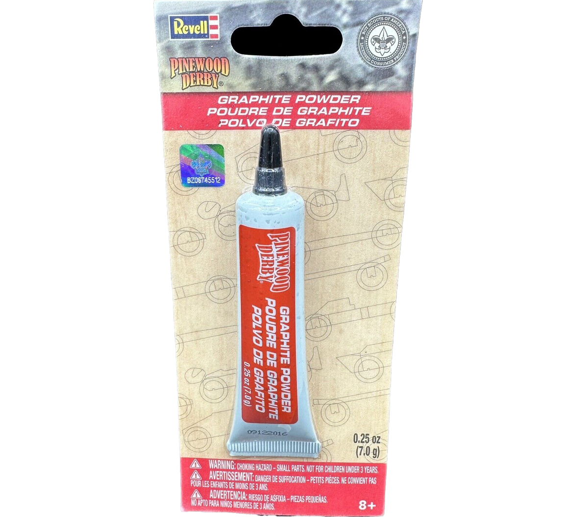 Revell 8626 BSA Pinewood Derby Graphite Powder — White Rose Hobbies