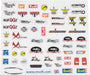 Revell 8678 BSA Pinewood Derby Decal Set F