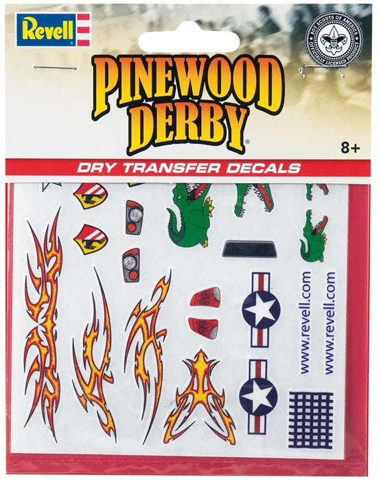 Revell 9624 BSA Pinewood Derby Decal Set E