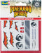 Revell 9625 BSA Pinewood Derby Dry Transfer Decal Set F