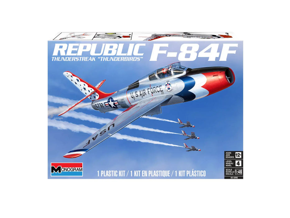 Revell-MONOGRAM 85-5996 1/48 F-84F Thunderstreak Thunderbirds Level 4 Model Kit