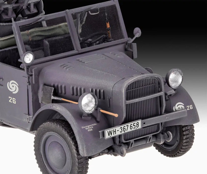 Revell of Germany 03339 1/35 le. gl. Einheits-PKW 4 Military Vehicle Model Kit