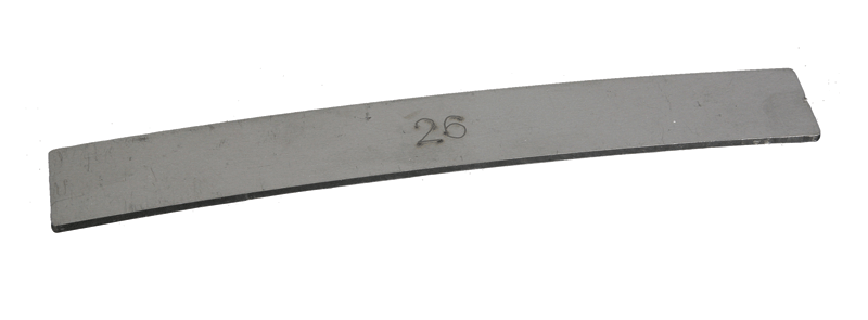 Ribbon Rail 26 HO Scale 5" Track Alignment Gauge 26" Radius Curve