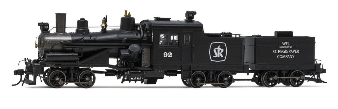 Rivarossi HO Scale HR2948 HO Scale 3 Truck Heisler St. Regis Paper 92