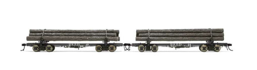 Rivarossi HO Scale HR6631 HO Sale Skeleton Log Car St. Regis Paper 49/54 2 Pack
