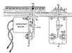 Rix Products 628-0021 Rix Rax II Under Layout Mounting Bracket