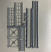 Rix Products 628-0408 HO Scale Grain Elevator Catwalk and Ladder Kit