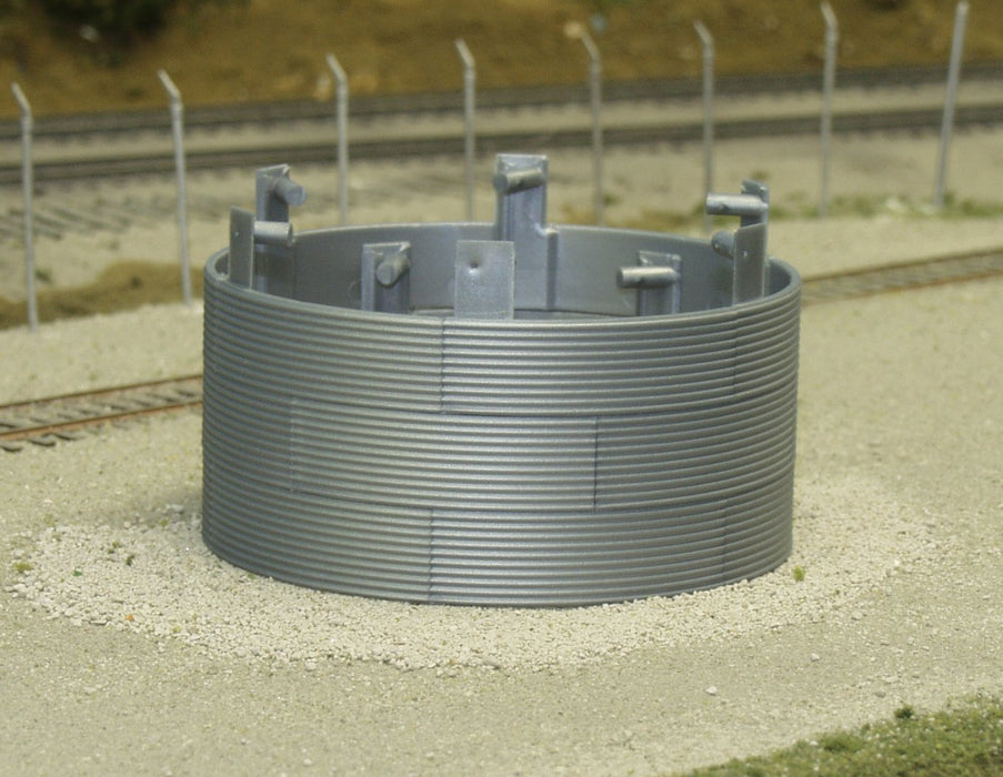 Rix Products 628-0705 N Scale 11' Grain Bin Extension (3 Pack)