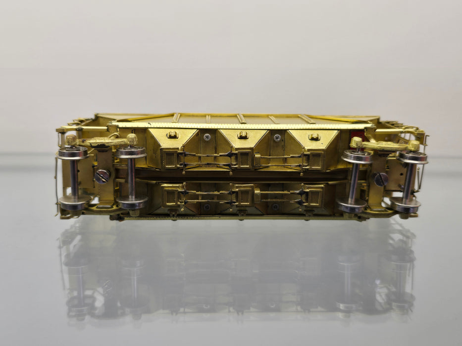 Precision Scale Co. 15860 HO Scale PRR H30 Covered Hopper Car - Un-Painted Brass