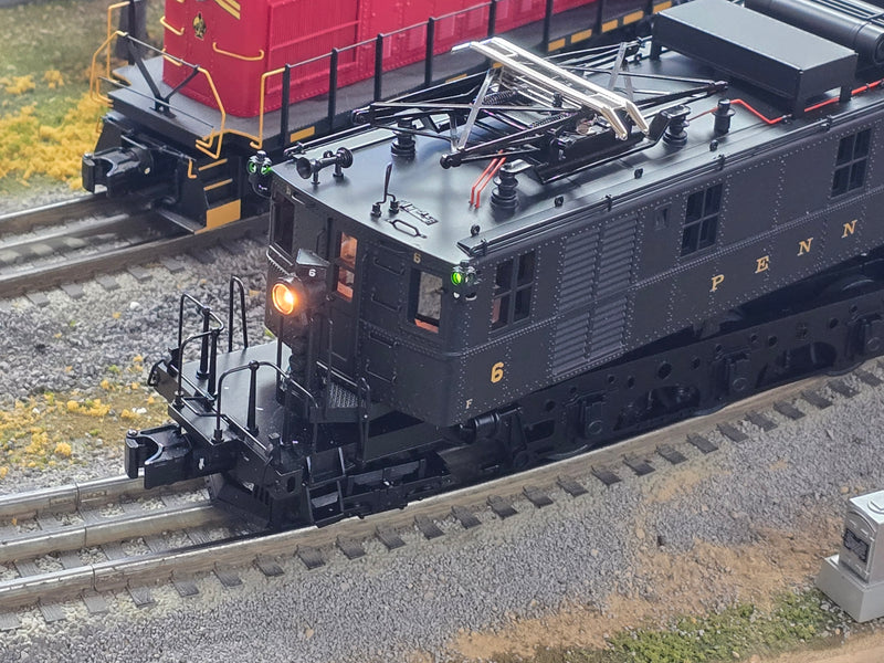 MTH Premier 20-5527-1 O Scale FF-2 Boxcab Electric Pennsylvania PRR 6 with PS2 - USED