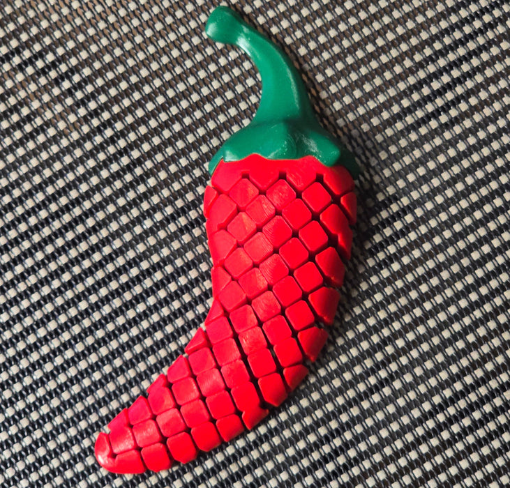 Darkside 3D Printing Spicy Pepper Flop It Fidget