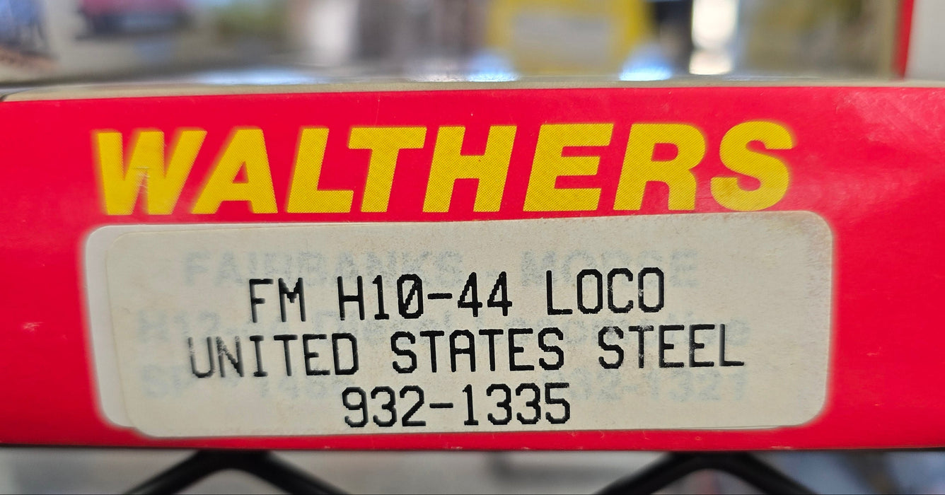 Walthers 932-1335 HO Scale FM H10-44 Diesel US Steel USX - NOS