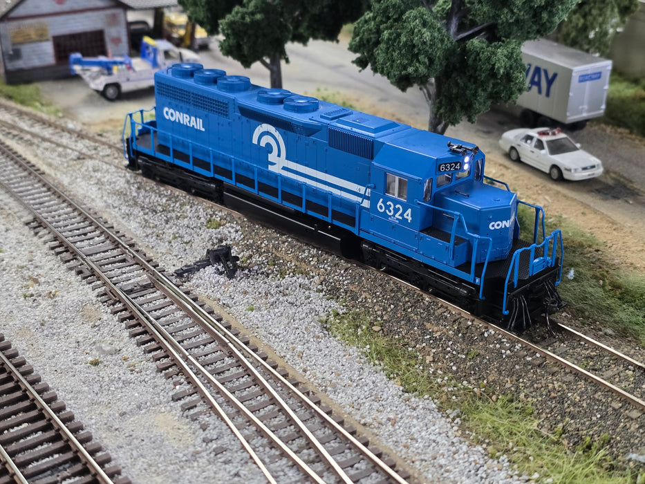 Kato 37-6323 HO Scale EMD SD40 Conrail CR 6324 with DCC USED
