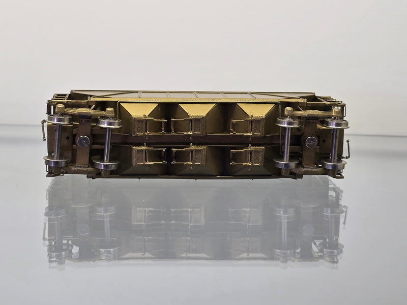 Oriental Limited HO Scale Pennsylvania Railroad PRR H30 Covered Hopper - Un-Painted Brass
