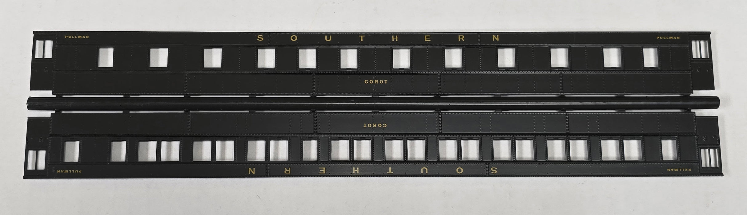 Branchline Trains HO Scale Pullman 6-3 3523 Southern "Corot" Car Sides (1 Set)