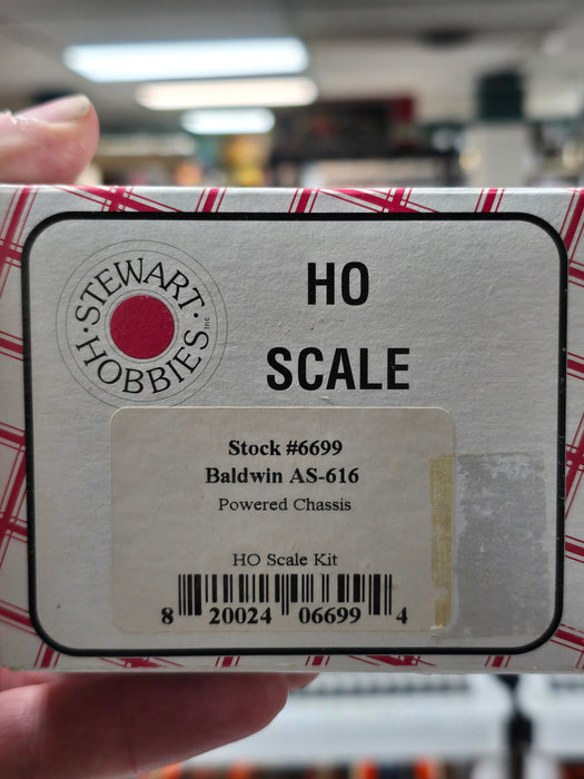 Stewart 691-6699 HO Scale Baldwin AS-616 - Undecorated Kit (USED)