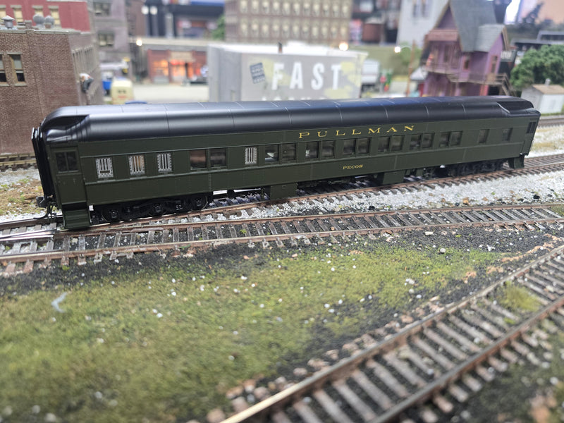 Branchline Trains 15313 HO Scale 12-1 Heavyweight Pullman Sleeper Pecos - NOS