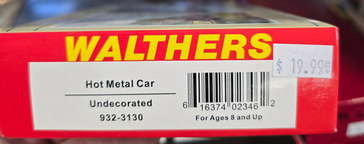 Walthers 932-3130 HO Scale Hot Metal Car Kit - NOS