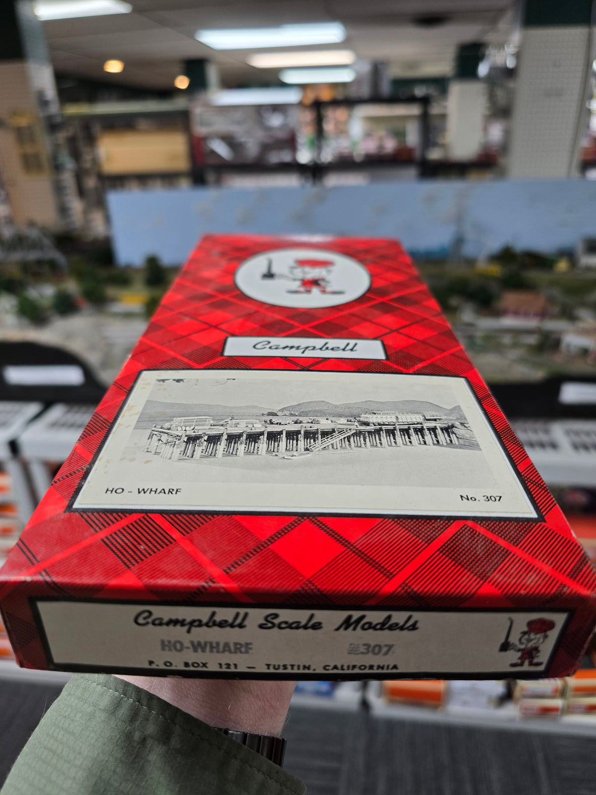 Campbell 307 HO Scale Wharf Kit - NOS — White Rose Hobbies