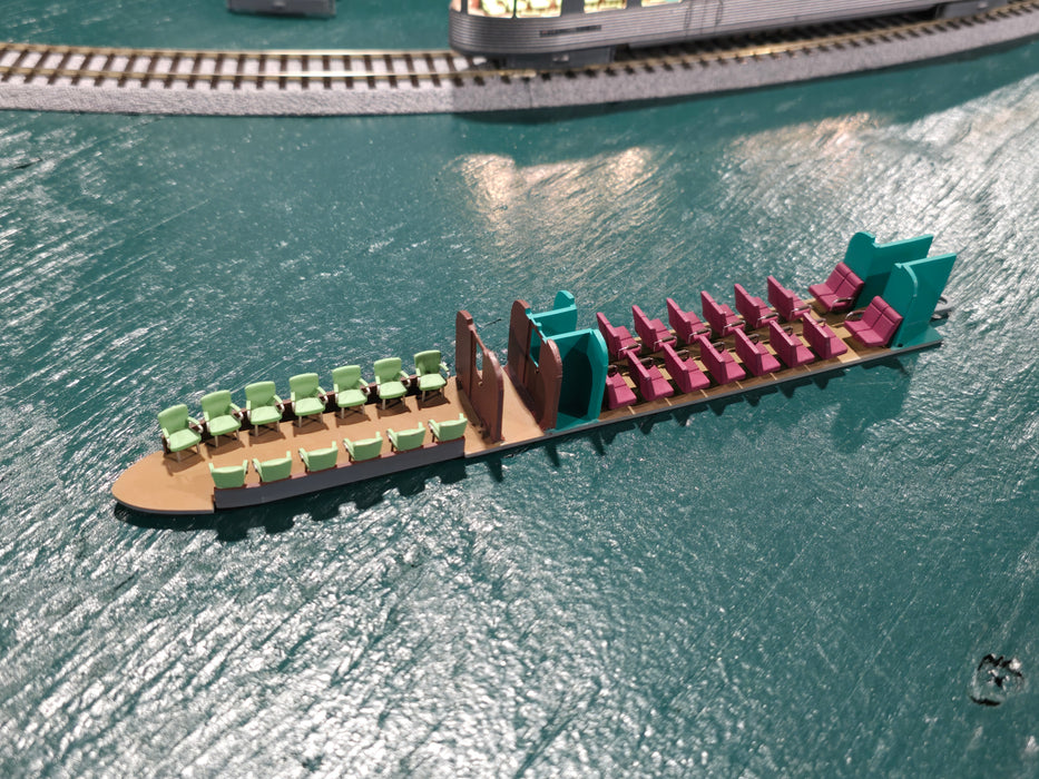 Bethlehem Car Works 6000D HO Scale Boston and Maine Flying Yankee Deluxe Kit (DCC Sound Lighting)