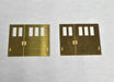 Bethlehem Car Works KitBits 115 HO Scale Brass Baggage Doors (Set of 2)