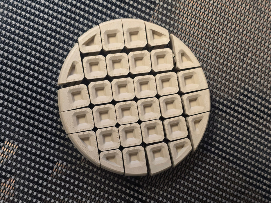 Darkside 3D Printing Flop Waffle Fidget
