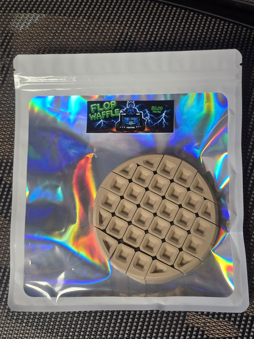 Darkside 3D Printing Flop Waffle Fidget