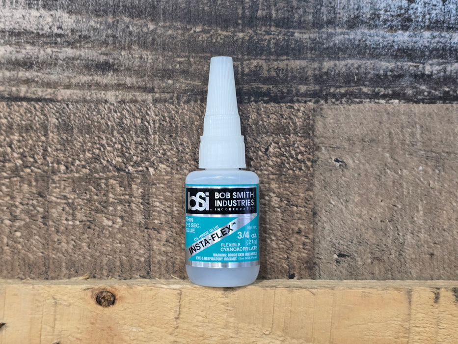 Bob Smith Industries 119 Insta-Flex Flexible Thin CA Glue 3/4oz