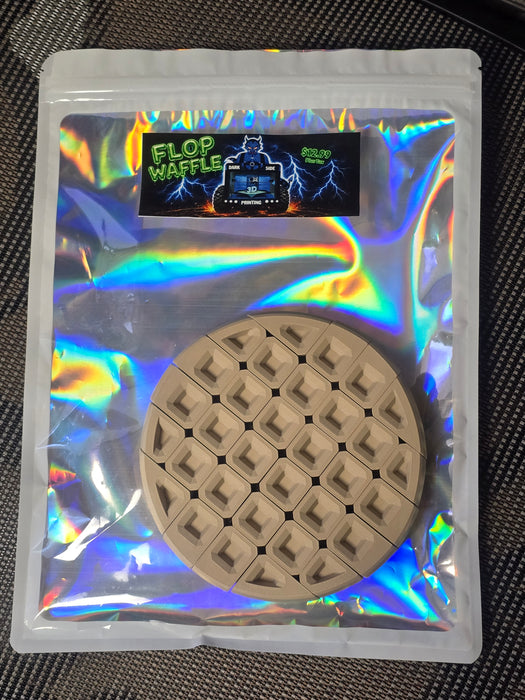 Darkside 3D Printing Large Flop Waffle Fidget