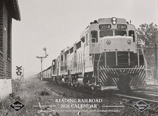 Reading Railroad (Jim Bradley Photos) 2026 Calendar