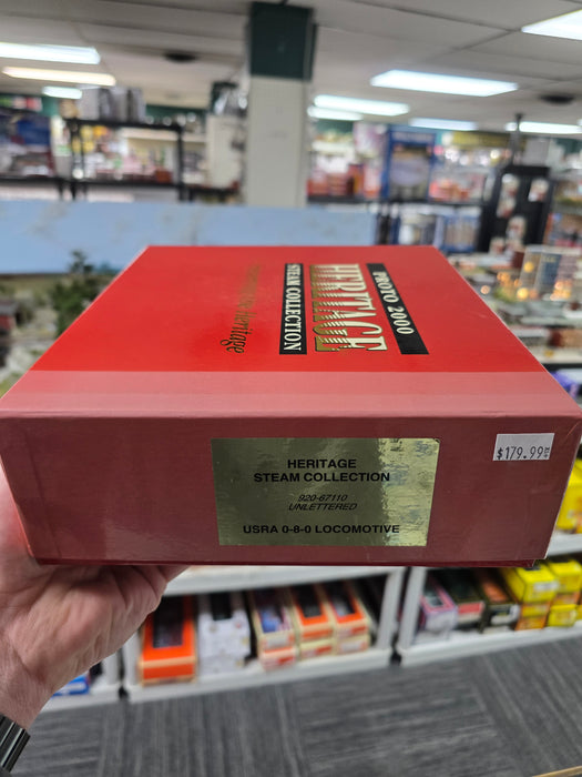 Proto 2000 920-67110 HO Scale USRA 0-8-0 Steam Loco Unlettered - NOS