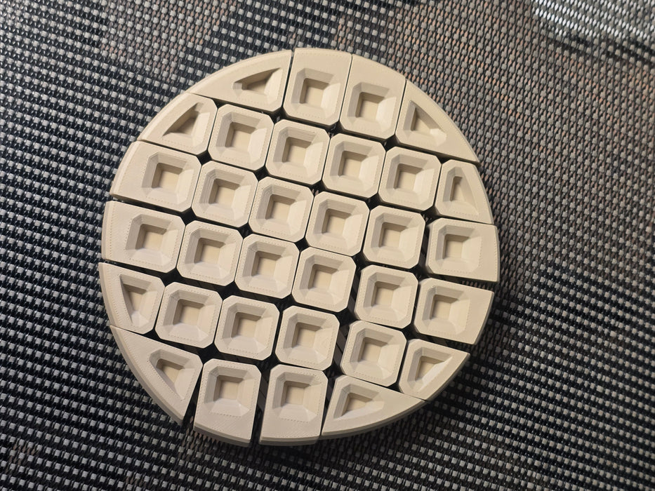 Darkside 3D Printing Large Flop Waffle Fidget