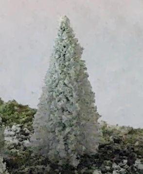 Rock Island Hobby 24200 Snow Covered Dense Pine Trees 12 Pack Assortment