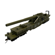 Rock Island Hobby 32163 HO Scale US Army Big Gun Car