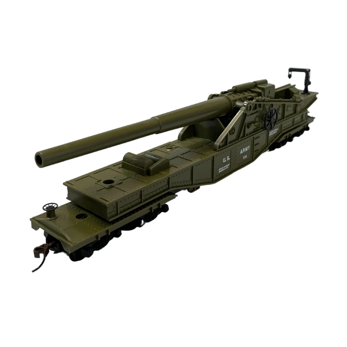Rock Island Hobby 32163 HO Scale US Army Big Gun Car