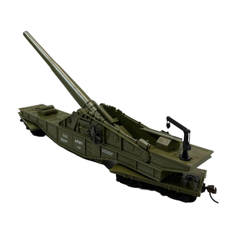 Rock Island Hobby 32163 HO Scale US Army Big Gun Car