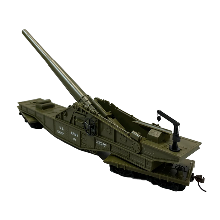 Rock Island Hobby 32163 HO Scale US Army Big Gun Car