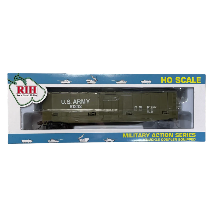 Rock Island Hobby 32164 HO Scale US Army Exploding Boxcar
