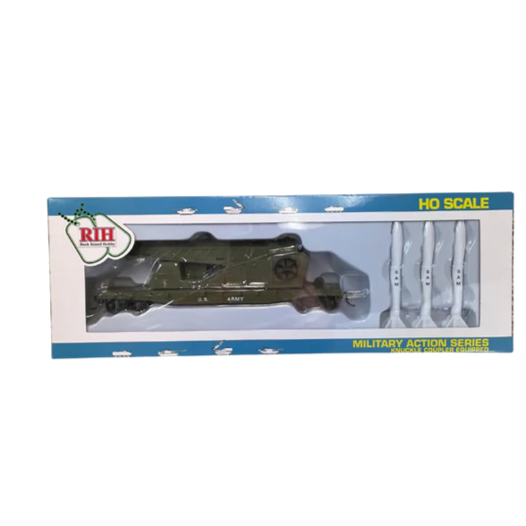 Rock Island Hobby 32180 HO Scale US Army Missile Launch Car