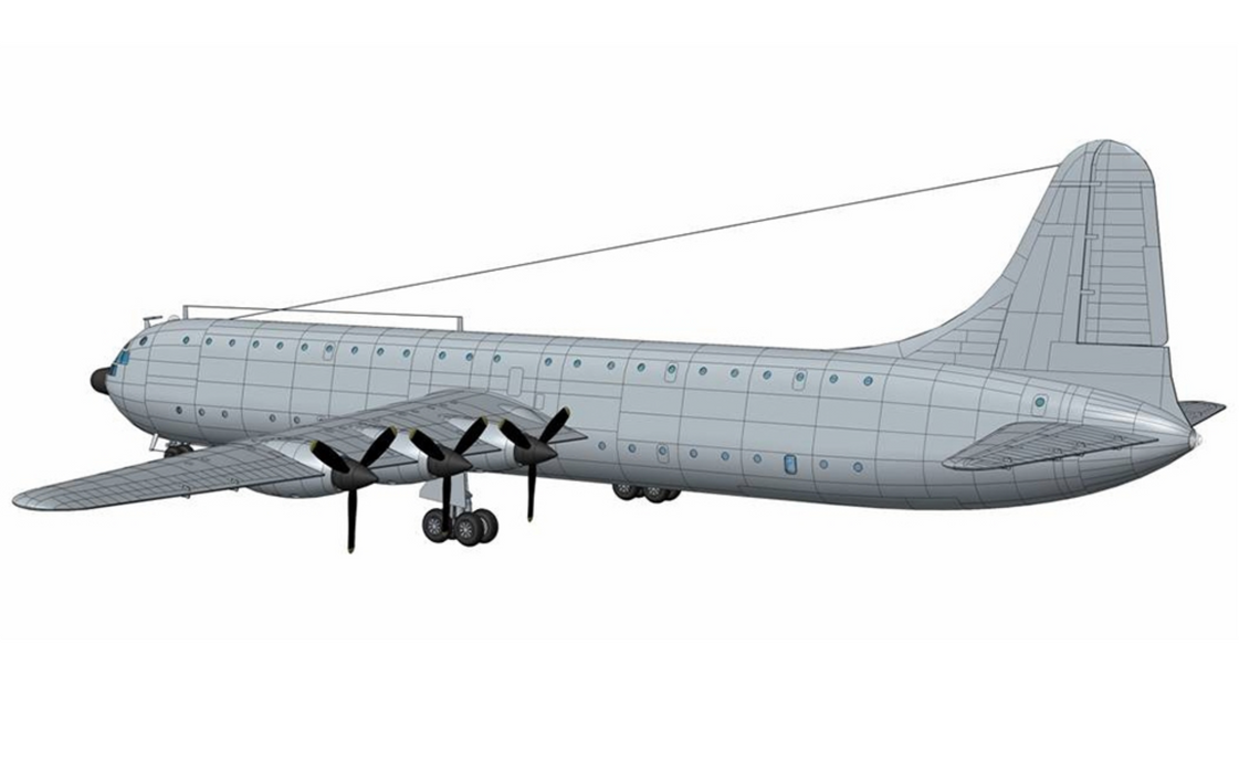 Roden 351 1/144 Convair XC-99 USAF Heavy Transport Model Aircraft Kit