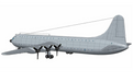 Roden 351 1/144 Convair XC-99 USAF Heavy Transport Model Aircraft Kit