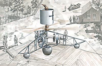 Roden Models 008 1/72 PKZ-2 WWI Austro-Hungarian Helicopter Model Kit